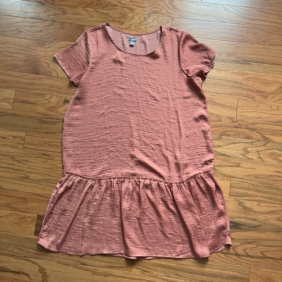 ✨ Aerie Pink Baby Doll Dress Size Large - Picture 2 of 5